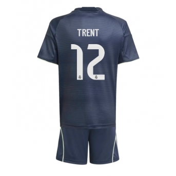 Real Madrid Alexander-Arnold #12 Maglia Gara Trasferta Repliche 2025-26 Bambino Maniche Corte